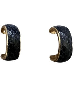 VENTIUP Fashion Ladies Earrings Grey Gold  - Image 1