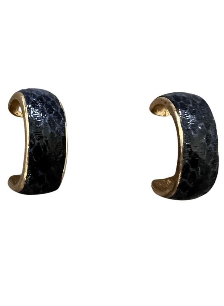 VENTIUP Fashion Ladies Earrings Grey Gold  - Image 5