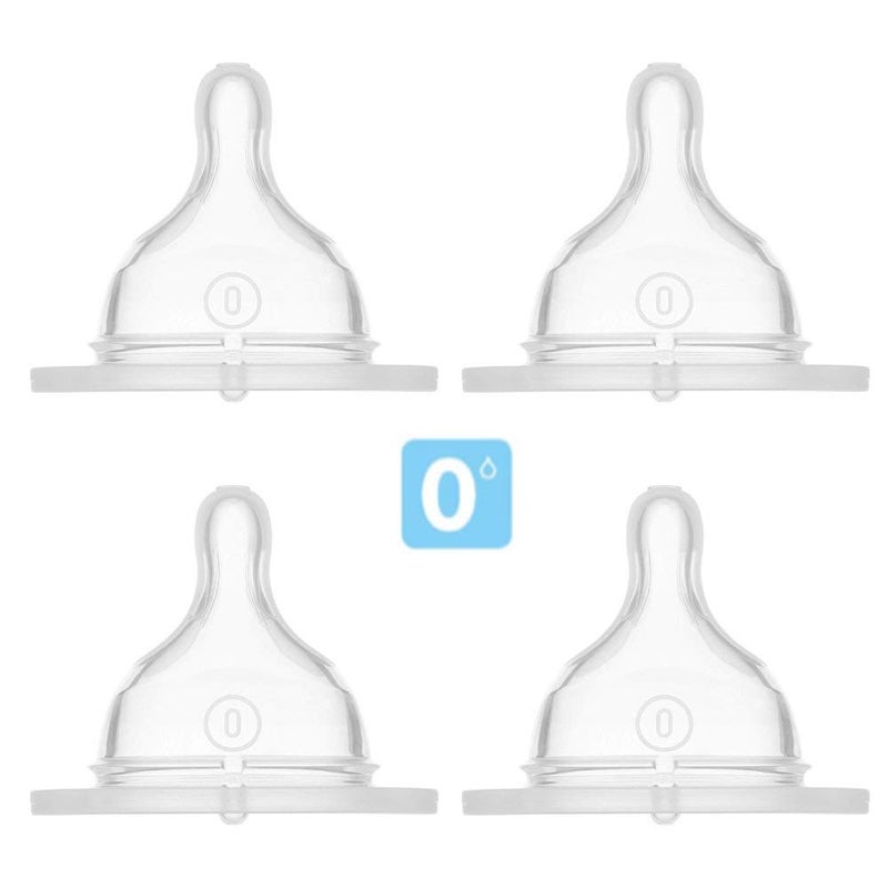 MAM حلمة سيليكون MAM SkinSoft حجم 0 بمعدل تدفق بطيء جداً، عبوة من 4، للحليب المسبق، متوافقة مع اللزوجة المنخفضة لحليب الثدي - Image 2