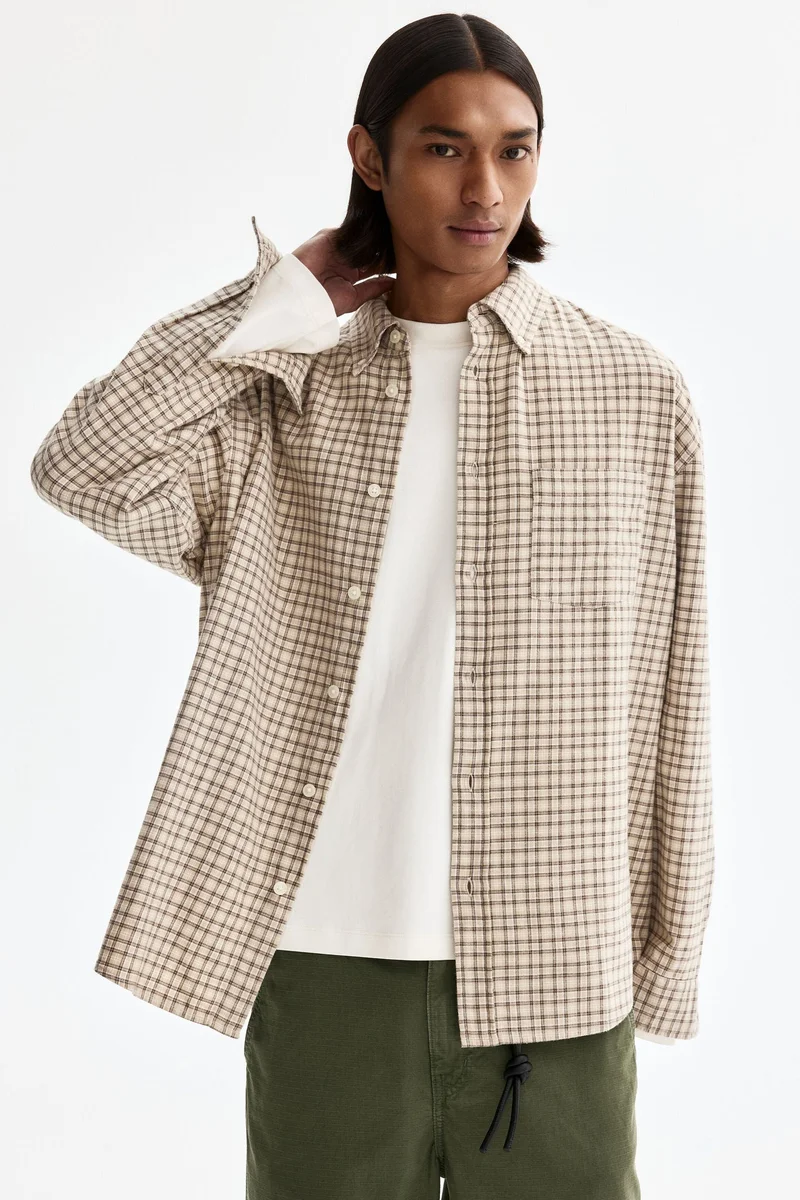H&M Relaxed Fit Cotton shirt
