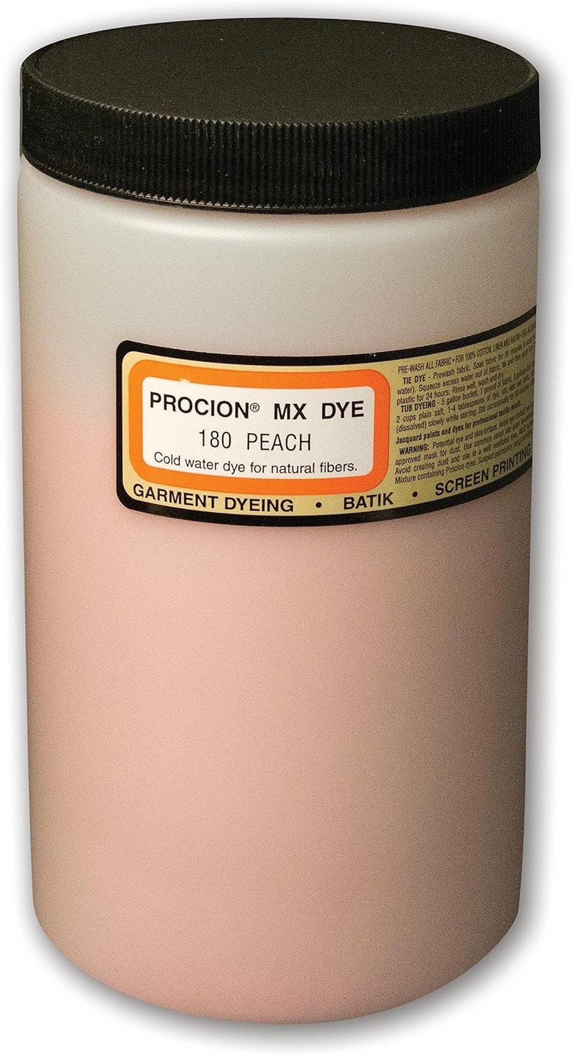 Jacquard Procion MX Dye in Peach - 1 Pound Concentrated Powder for Natural Fibers - Image 1