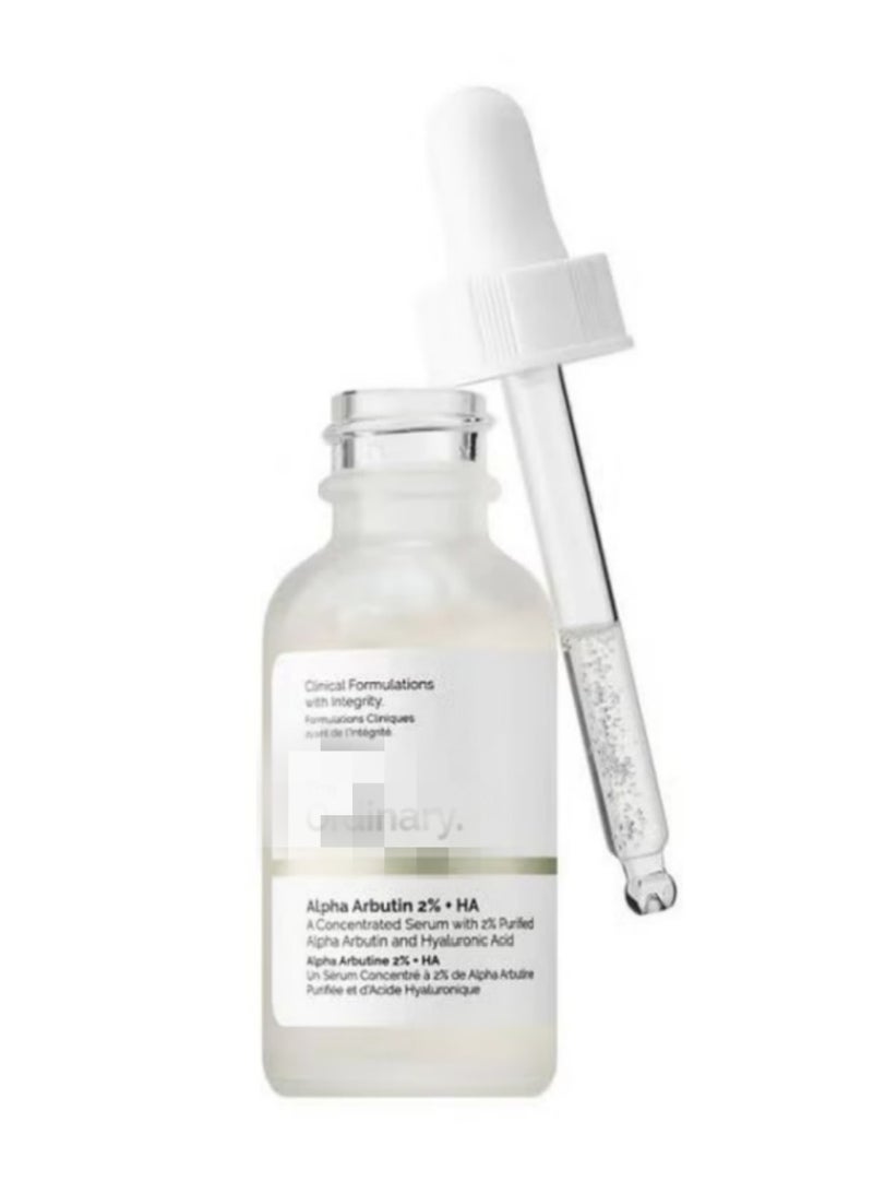 إيلهو سيروم للوجه يحتوي على ألفا أربوتين بنسبة 2٪ وحمض الهيالورونيك – لتفتيح البشرة وترطيبها وجعلها ناعمة، بسعة 30 مل - Image 3