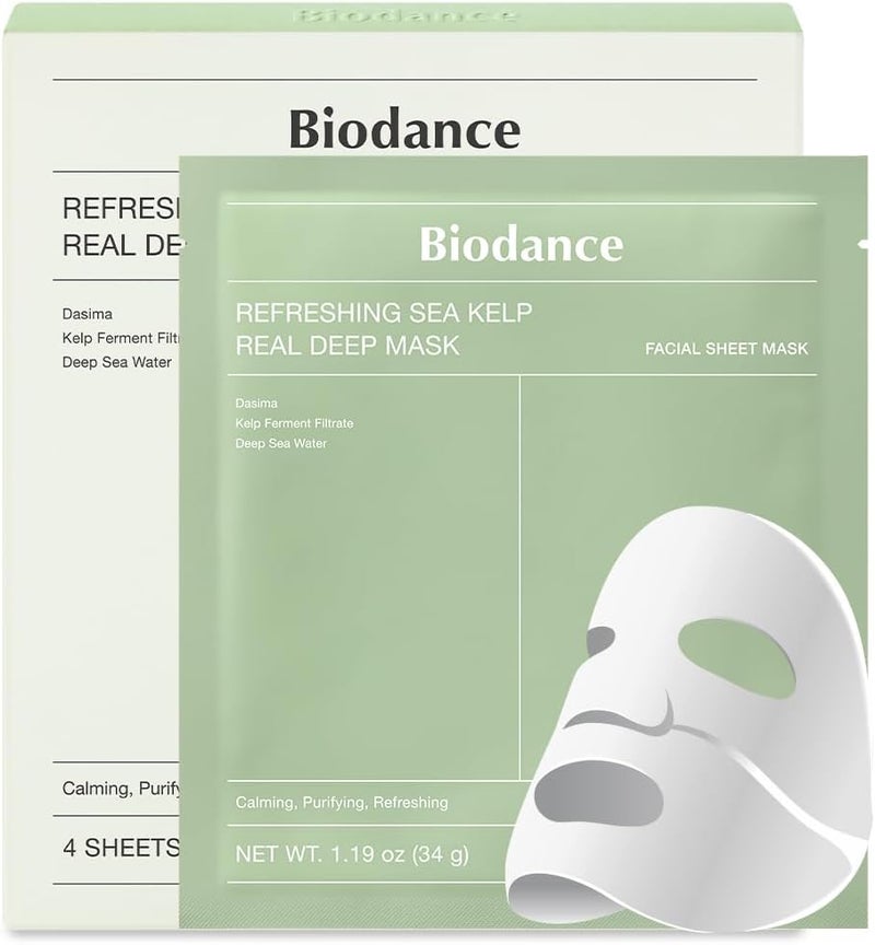 BIODANCE قناع الأعشاب البحرية المنعش العميق الحقيقي - Image 1