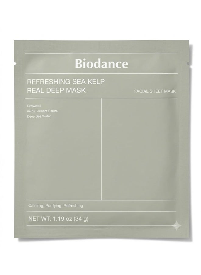 BIODANCE Refreshing Sea Kelp Real Deep Mask - Image 1