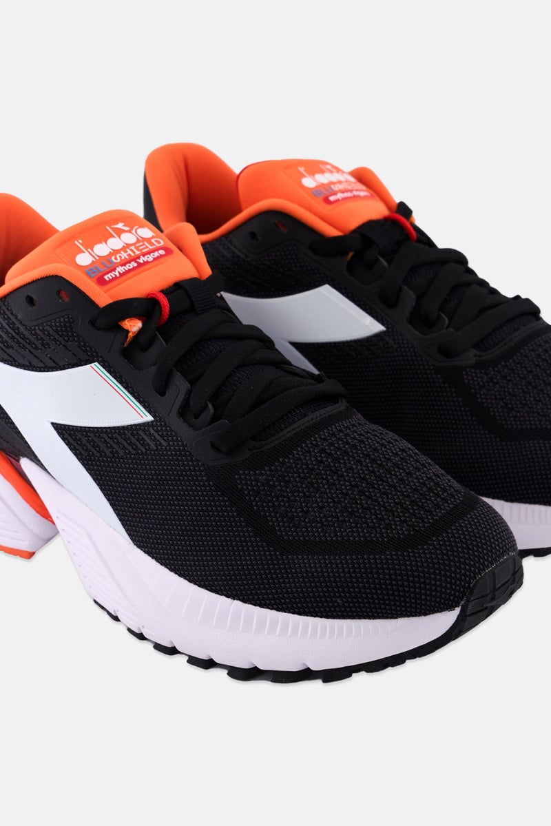 DIADORA أحذية رياضية نسائية ميثوس بلاشيلد واسعة برباط، سوداء - Image 3