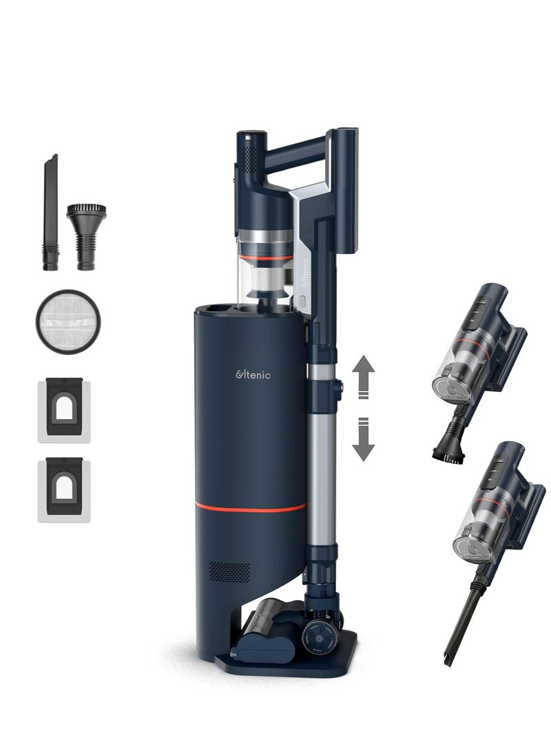 Ultenic FS1 Cordless Vacuum Cleaner, with Automatic Emptying Station, Powerful Suction 30KPa/450W, Removable Battery, 5-Layer Filter,Handheld, Stick Vacuum Cleaner for Hard Floor Home Carpets - Image 1