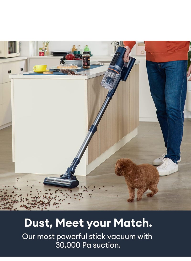 Ultenic FS1 Cordless Vacuum Cleaner, with Automatic Emptying Station, Powerful Suction 30KPa/450W, Removable Battery, 5-Layer Filter,Handheld, Stick Vacuum Cleaner for Hard Floor Home Carpets - Image 4