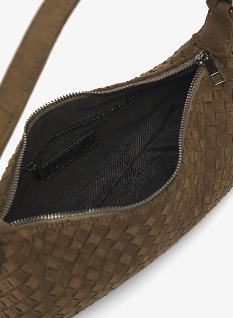GLAMOROUS Faux Suede Mini Shoulder Bag - Image 4