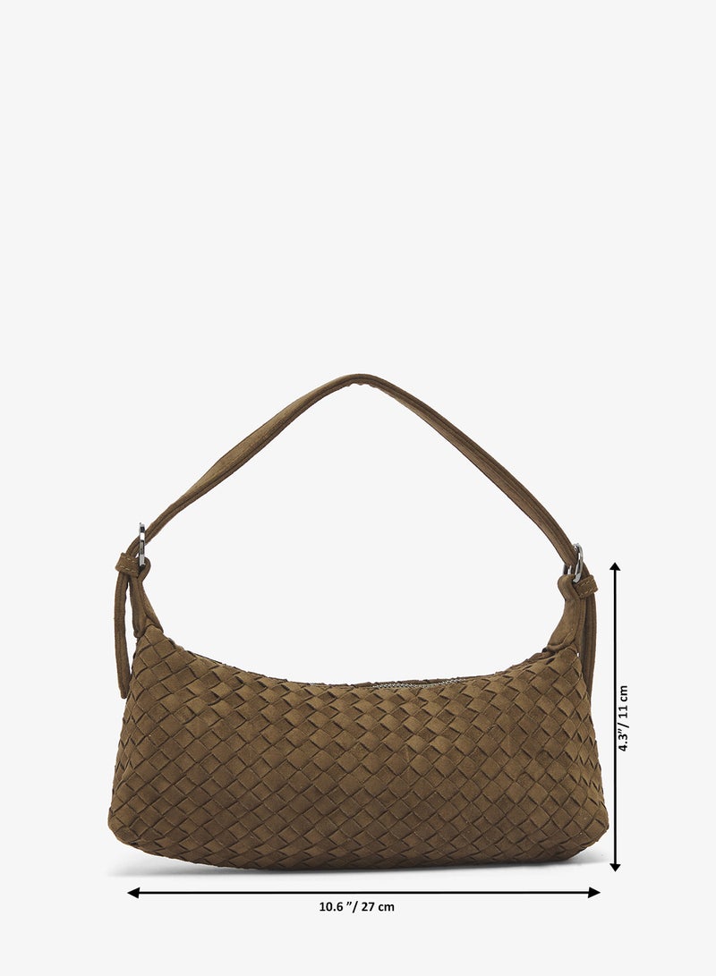 GLAMOROUS Faux Suede Mini Shoulder Bag - Image 5