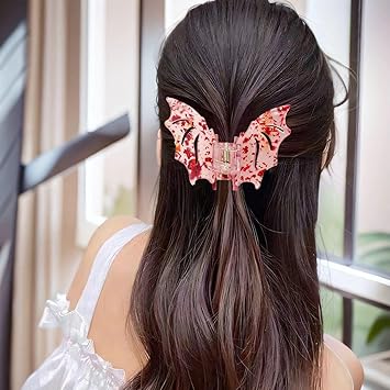 SIKAMARU 4 Pieces Of BatShaped Hair Clips Gothic Hair Clips Creative Hair Clips WomenS Hair Clips Clothing Accessories - Image 5