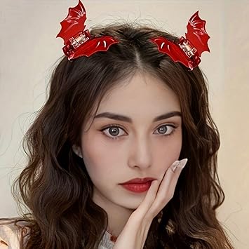 SIKAMARU 4 Pieces Of BatShaped Hair Clips Gothic Hair Clips Creative Hair Clips WomenS Hair Clips Clothing Accessories - Image 4