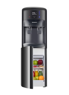 Koldair Top-Load Freestanding Water Dispenser With Fridge Type AF Digital Screen 2 Taps Hot And Cold Black  - Image 1