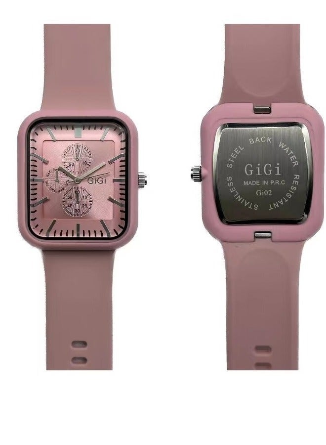 GiGi A stylish pink watch with a unique design and daily comfort, crafted to complete your look with elegance. - Image 3