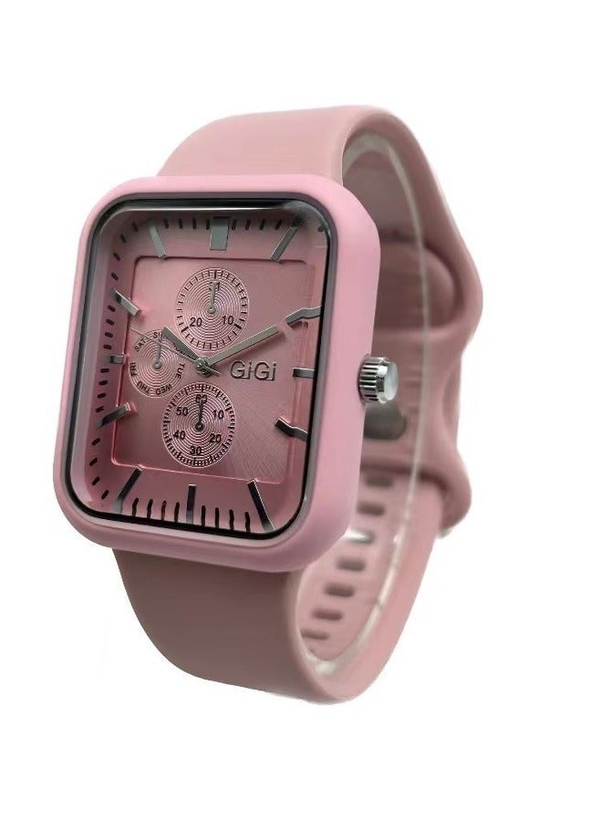 GiGi A stylish pink watch with a unique design and daily comfort, crafted to complete your look with elegance. - Image 1