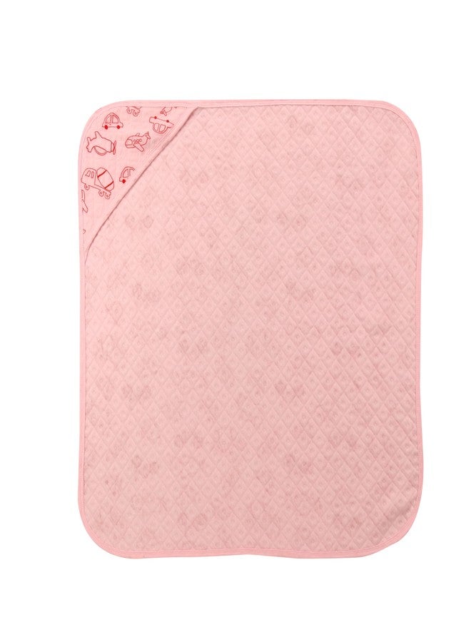Dikary Hooded Baby Towel - Premium Soft Baby Bath Towel for Bathtub for Newborn, Infant - Ultra Absorbent, Natural Baby Stuff Towel for Boy and Girl (Pink) - Image 3