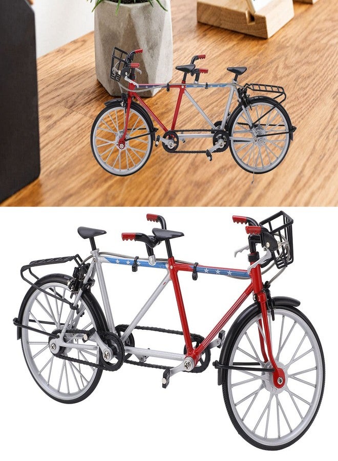 Zerodis زيروديس تانديم 1/10 دراجة محاكاة زينة دراجة مكتبية تماثيل دراجات ألعاب مركبات لعب - Image 5