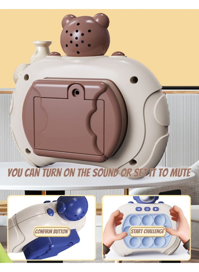 عام لعبة الدفع السريع، ألعاب بوب فيدجيت، اضرب الخلد، لعبة تنمية مبكرة، لوح أنشطة مونتيسوري مضاد للتوتر، مصنوعة من ABS والسيليكون. - Image 4