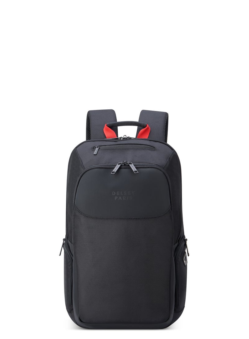 DELSEY Parvis Plus 2-compartment Backpack 15.6" Inch Black - Image 1