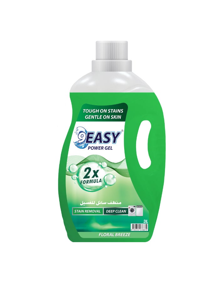 9EASY سائل غسيل زهور بيضاء 3 لتر - Image 1