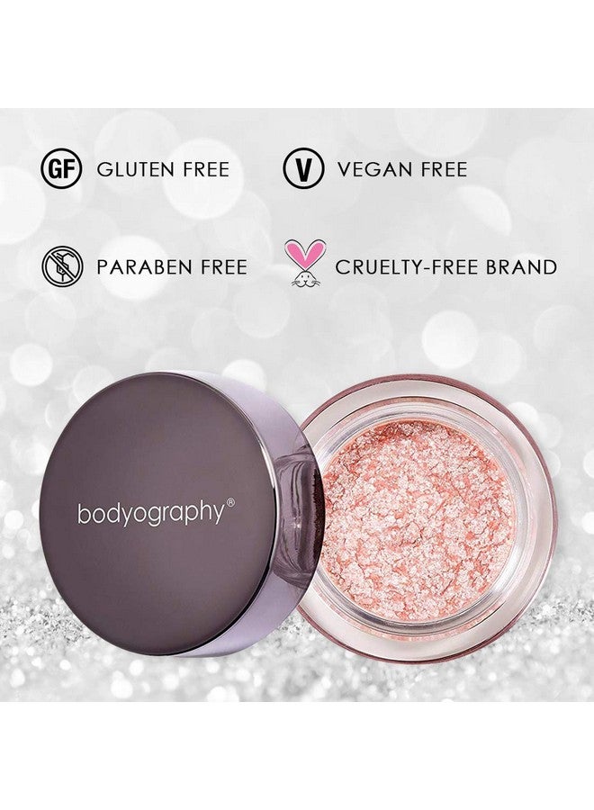 Bodyography Glitter Pigment - Stratus Champagne Pink for Women - 0.105 oz Eye Shadow - Image 3