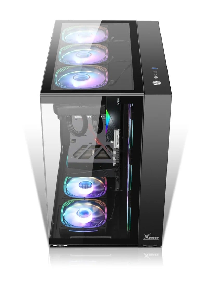Intel MAX FLOW BUDGET GAMING/WORKSTATION DESKTOP PC: CORE I5 13400F 10 CORES 4.6GHZ PROCESSOR | 16GB RAM | RTX 5060 8GB DDR7 | 2TB SSD NVME/SATA | WINDOWS 11 | WIFI READY  - Image 3
