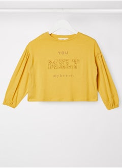 Infant Slogan Print T-Shirt