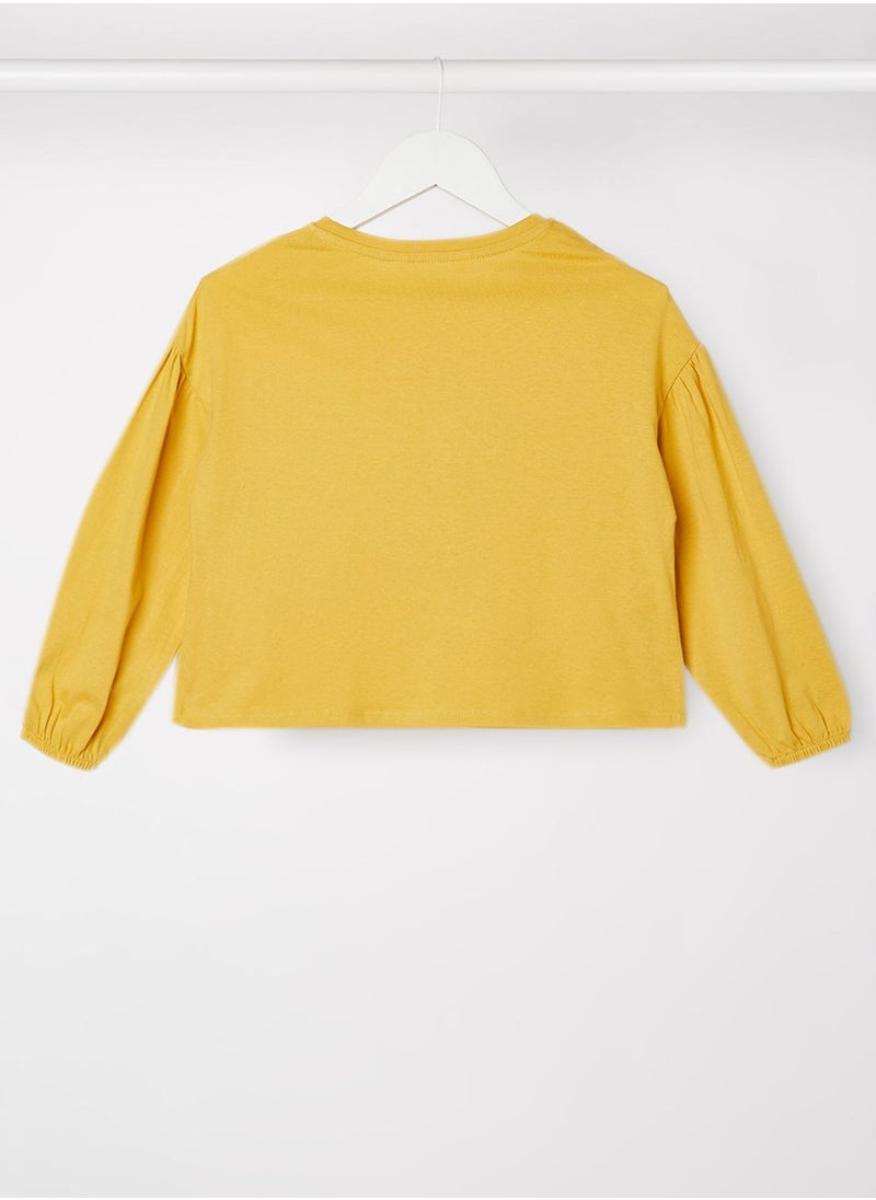 MANGO - Infant Slogan Print T-Shirt - Image 1