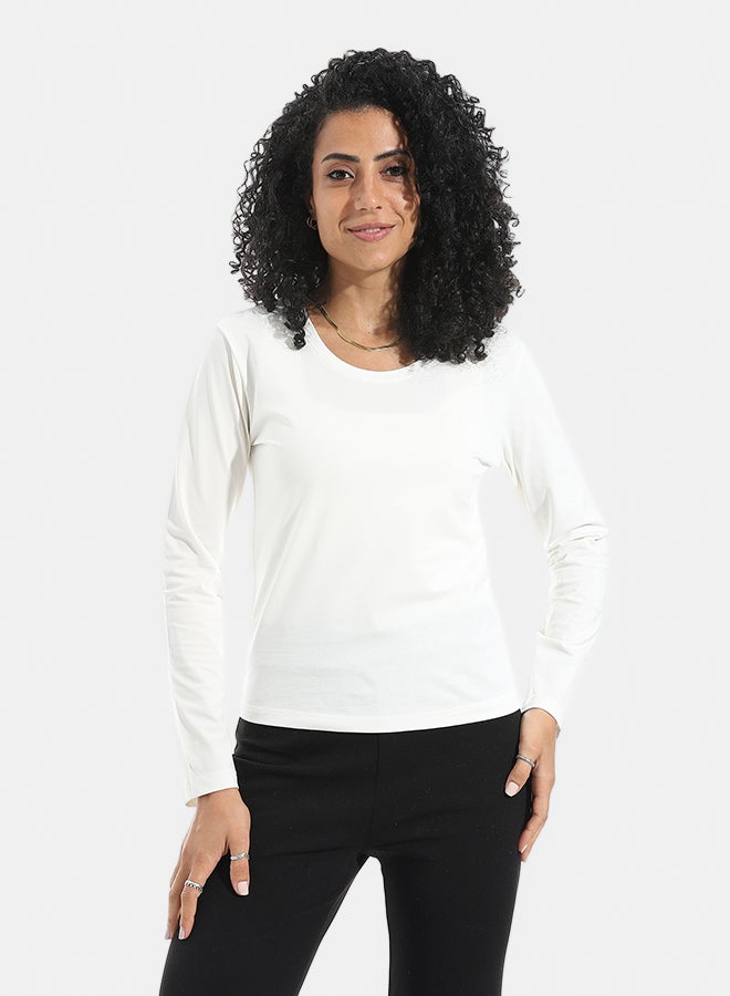 Xtcy Single Lycra Bodysuit with Wide Neck women - Image 1