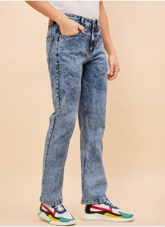 HIGH STAR Mens Blue Jeans  - Image 3