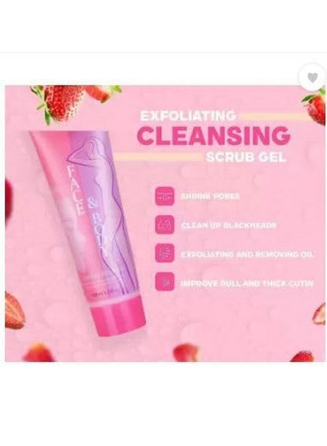 New Skin Glow Face & Body Cleansing Scrub Gel | Face & Body Scrub - Image 3