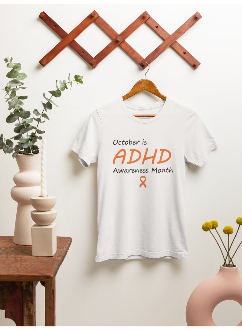 ZOOM Cute ADHD Awareness Month Kids T-Shirt with Positive Affirmation Design