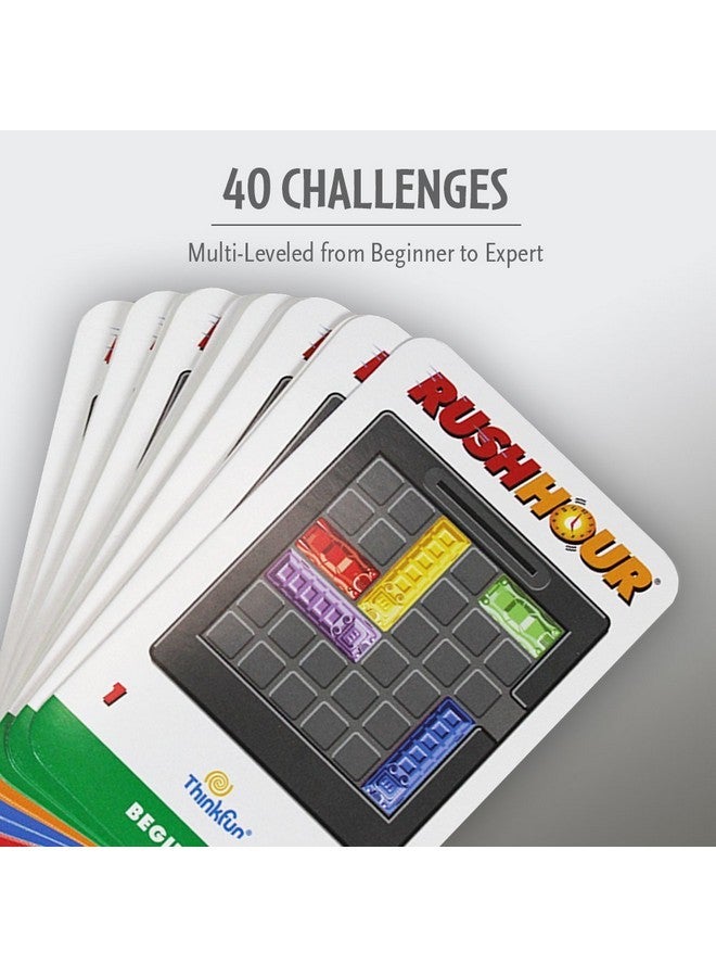 ثينك فان لعبة ThinkFun Rush Hour Traffic Jam Brain Game و STEM Toy للأولاد والبنات الذين تتراوح أعمارهم بين 8 سنوات وما فوق - الكثير من المرح مع أكثر من 20 جائزة فازت بها ، بائع دولي لأكثر من 20 عاما - Image 4