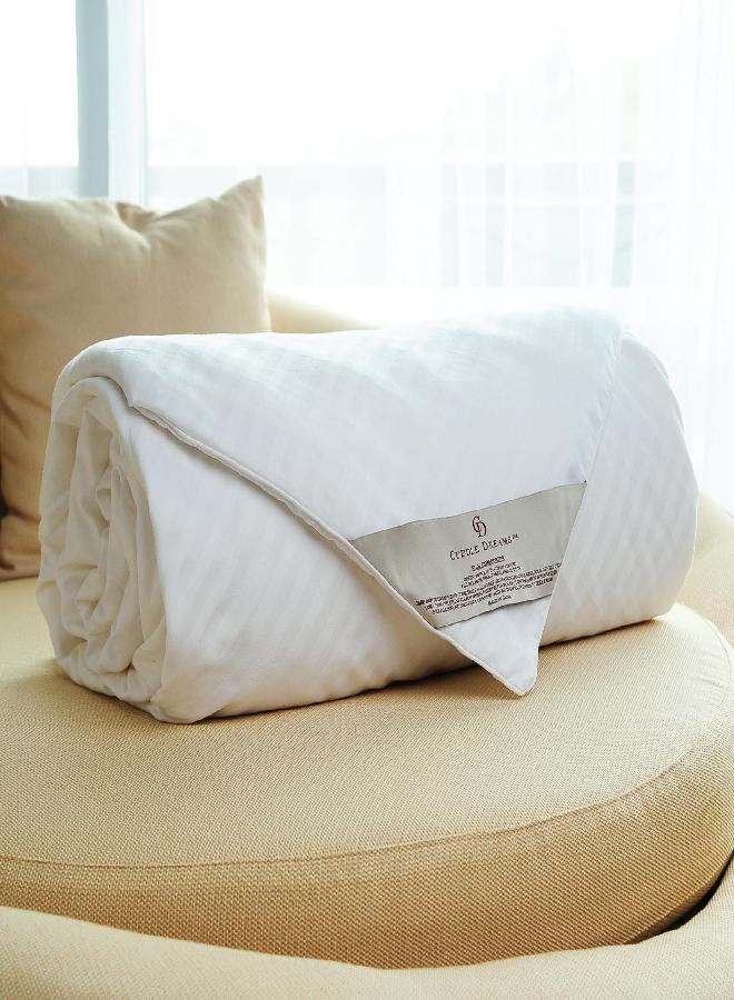 CUDDLE DREAMS Silk Comforter for Spring/Summer/Fall, 100% Long-Strand Silk Filling, Natural & Breathable (Twin Size) - Image 2