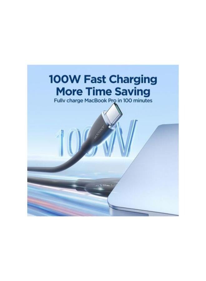 SA29 100W USBCTypeC إلى USBCTypeC كابل بيانات TypeC إلى Typec مضمون من قبل Agent Trust - Image 3