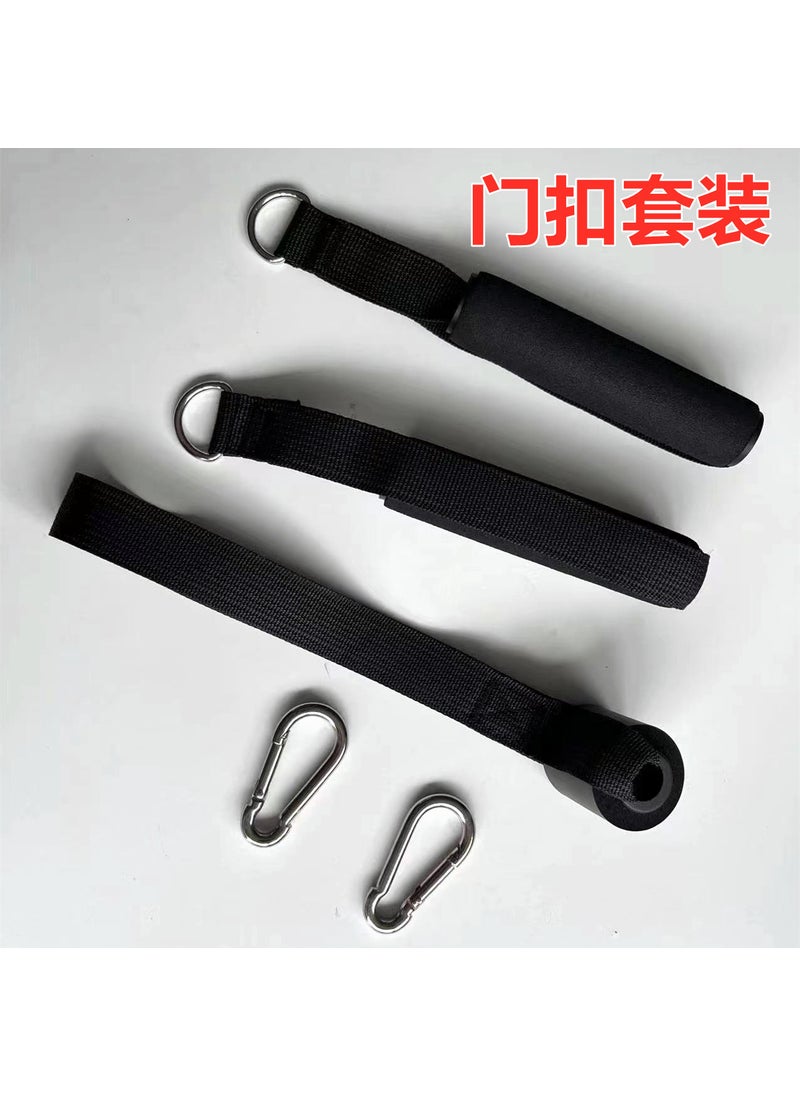 Generic Multifunctional Yoga Resistance Band Elastic Stretching Band Strength Training Fitness Sports Equipment Chest Expansion Trainer Handle door buckle suit 