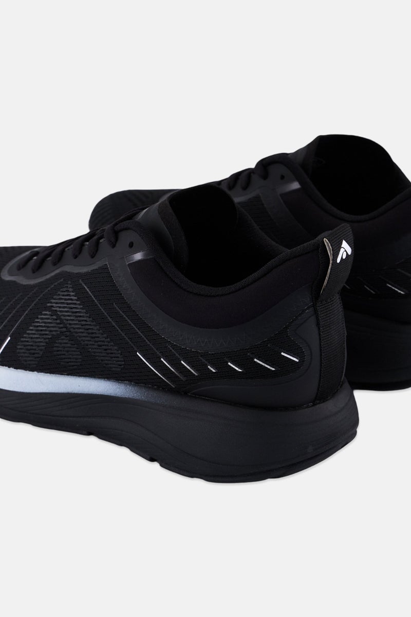 FitFlop أحذية جري نسائية مزودة بأربطة، سوداء - Image 3