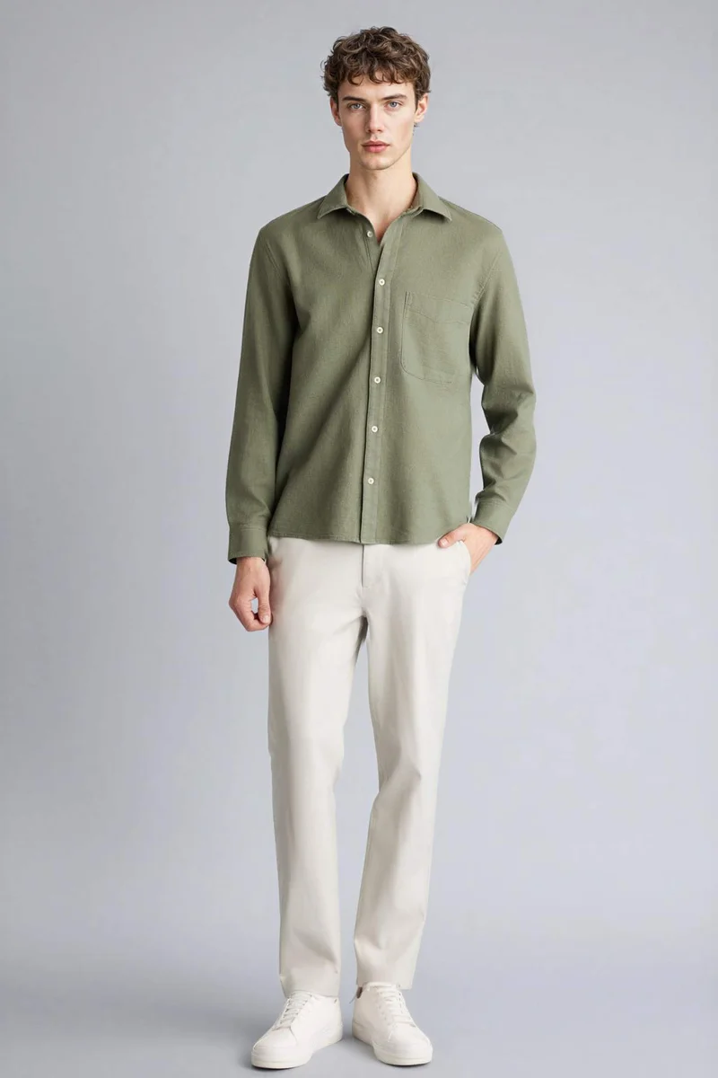 ديفاكتو 100% Cotton Shirt