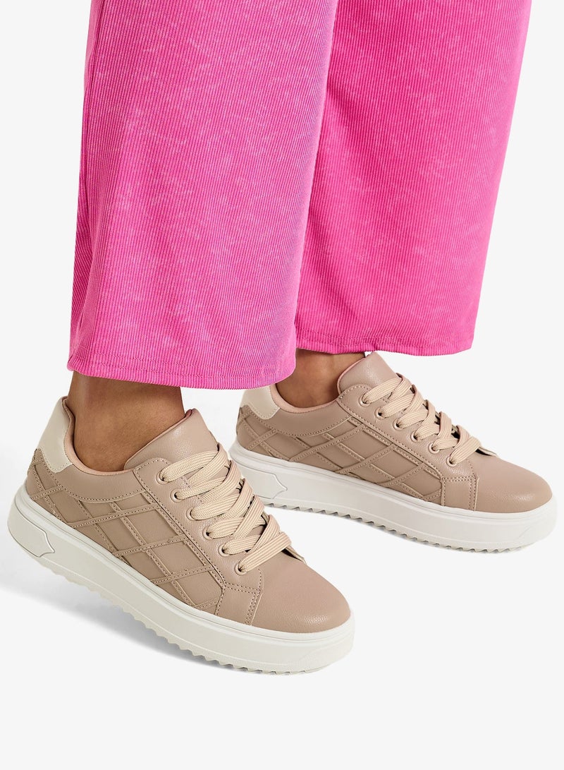 جينجر سنيكرز كاجوال بشريط جانبي - Image 5