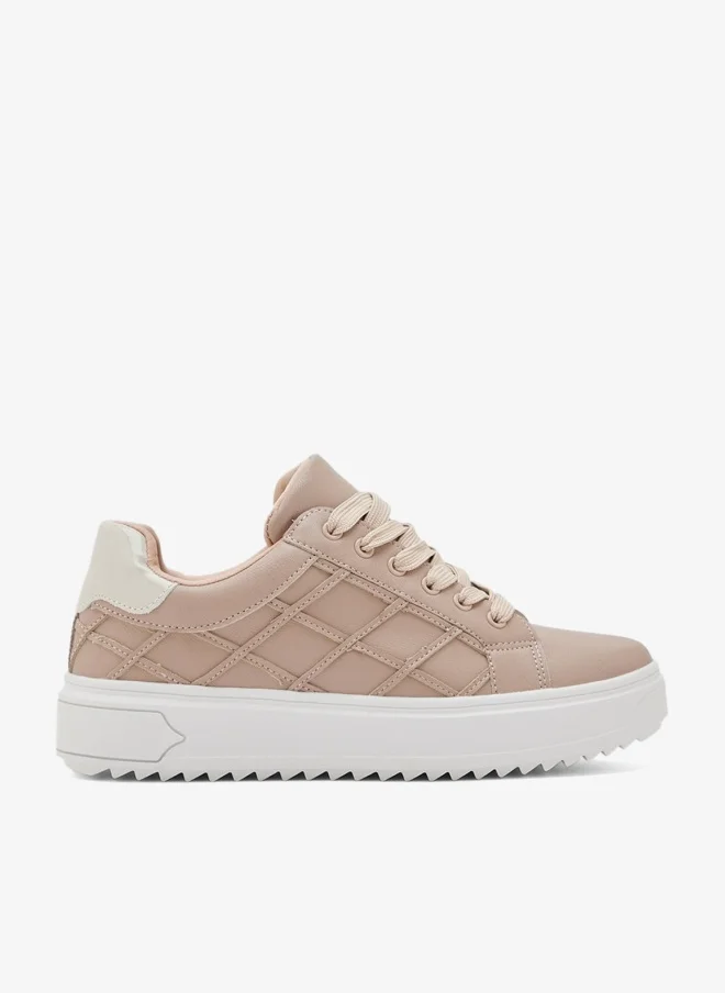 Ginger Stripe Panel Casual Sneakers