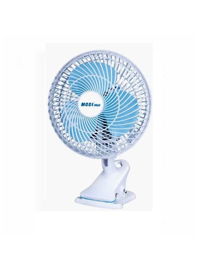 MODI Clip Electric Fan Mini Portable Shaking Head 2 Gear Home Desktop  - Image 1