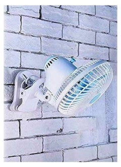 MODI Clip Electric Fan Mini Portable Shaking Head 2 Gear Home Desktop  - Image 4