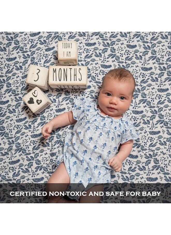 MAINEVENT Baby Monthly Milestone Blocks Baby Girls Boy Month Baby Milestone Blocks Rae Dunn Inspired Age Baby Month Baby Props Baby Gifts Baby Shower Baby Photo Props Photoshoots  - Image 2