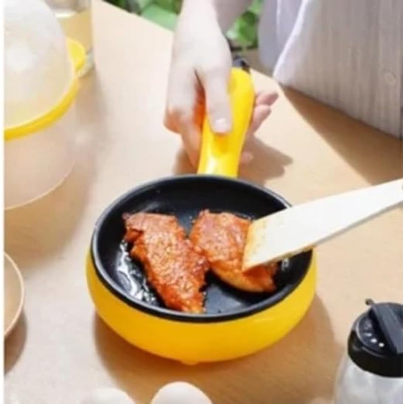 ZAMZIN Electric Egg Cooker & Boiler – Multi-Functional Non-Stick Egg Roaster with Frying Pan & Beater, Rapid Double-Tier Egg Steamer, Auto Shut-Off for Perfect Boiled, Poached, Scrambled Eggs & Omelets - Image 5