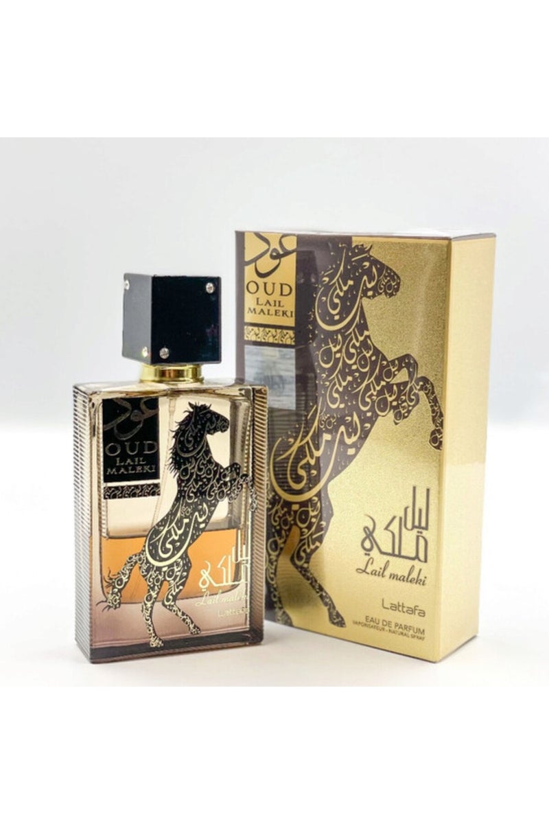 Lattafa Unisex Oud Lail Maleki EDP Spray