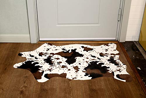 MustMat Cute Cow Print Rug Fun Faux Cowhide Area Rug Nice for Decorating Kids Room 29.5" W x 43.3" L - Image 5