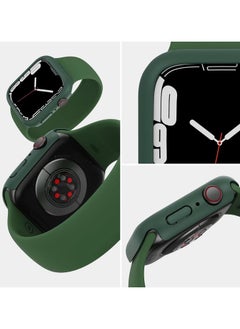 Classic Smartwatch Tempered Glass Screen Protector Case For Apple Watch Series 1, 2 And 3 (42mm) - Dark Green