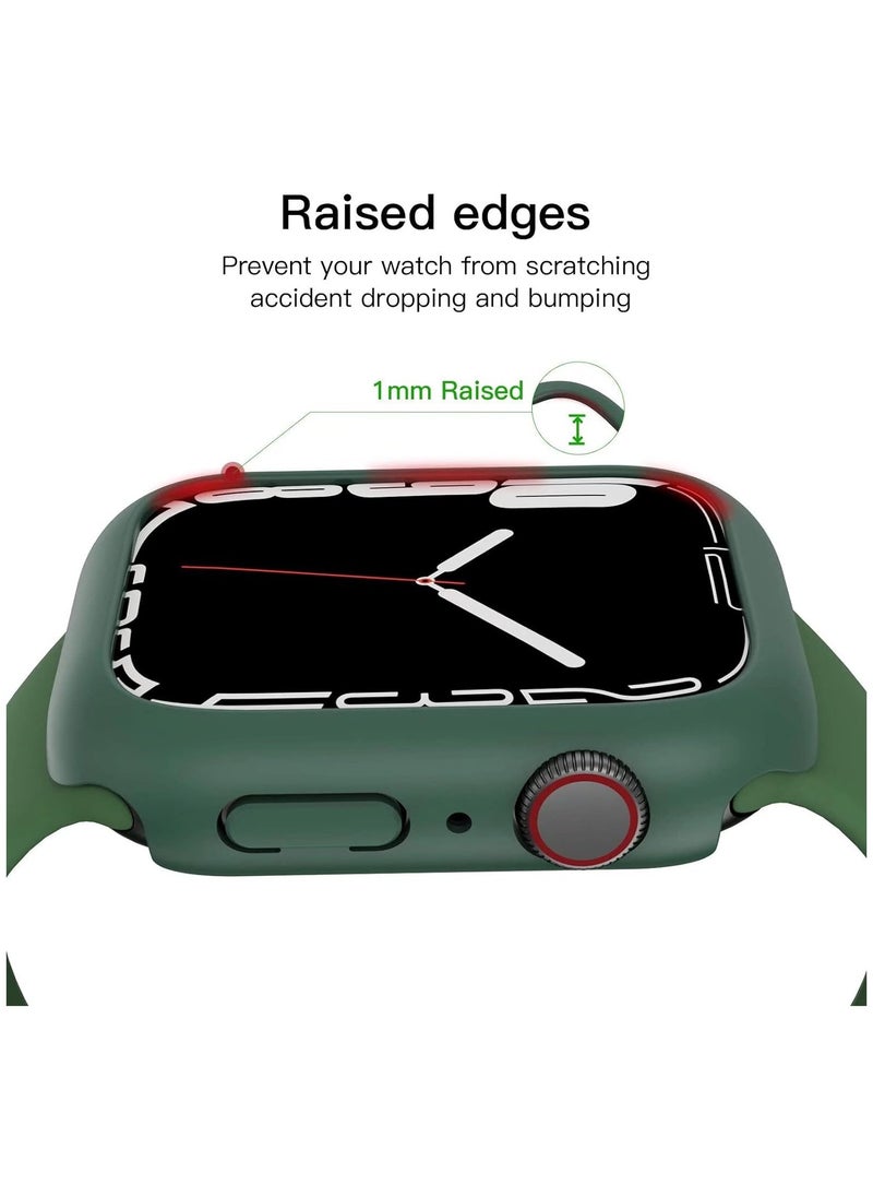 Generic - Classic Smartwatch Tempered Glass Screen Protector Case For Apple Watch Series 1, 2 And 3 (42mm) - Dark Green - Image 1