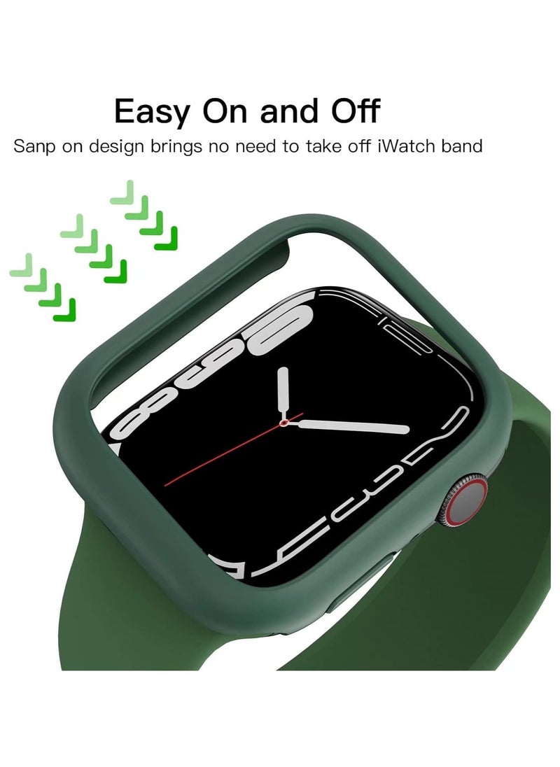 Generic - Classic Smartwatch Tempered Glass Screen Protector Case For Apple Watch Series 1, 2 And 3 (42mm) - Dark Green - Image 1