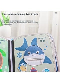 Generic Baby Three-dimensional Early Education Cloth Book 0-1 Years Old Baby Can't Tear It, Can Bite Chinese And English Enlightenment Tear Book 3-6 Months Toy-Color:Early Education Cloth Book [Baby's Day]]  - Image 3