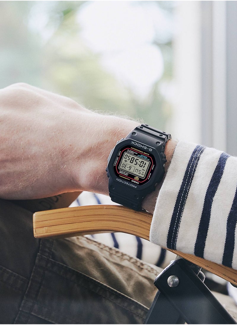 G-SHOCK Iconic Styles With Origin Colour Recreated Digital Men's Watch DW-5600RL-1DR-48.9 × 42.8 × 13.4 mm  - Image 5